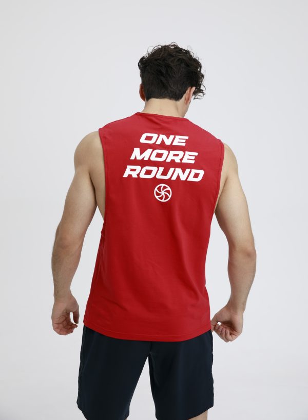 Cotton Tank Top “One More Round”